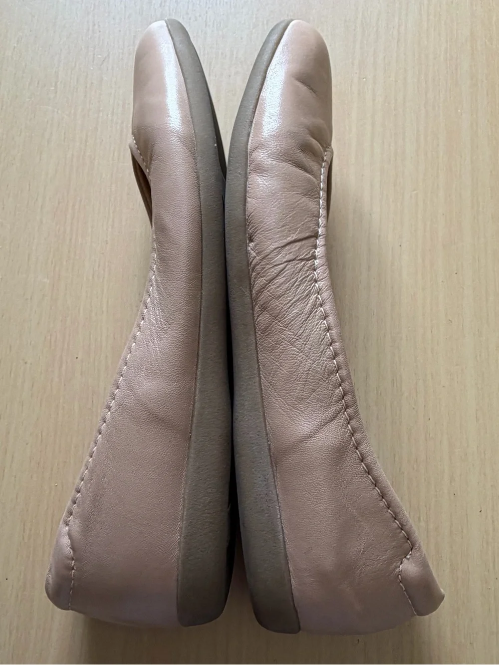 Naturalizer Women's Nude Ballet Flats - Picture 4 of 7